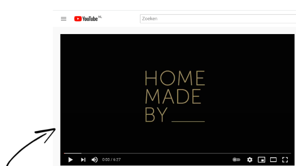 Video maken van interior designer 