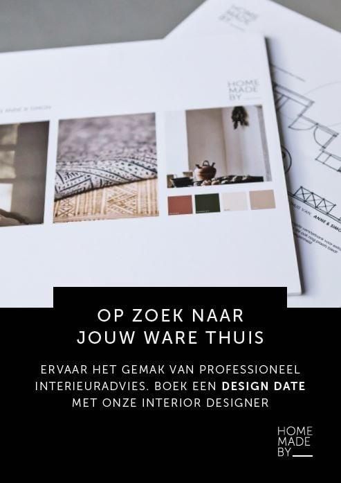 Promotie gids stoepbordposter Moodboard/Design Date 