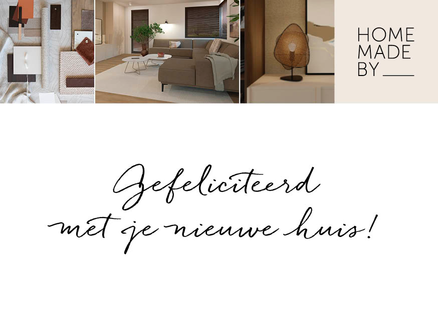[Mar-0000151] Flyer Gefeliciteerd met je nieuwe huis (per 250 st.)