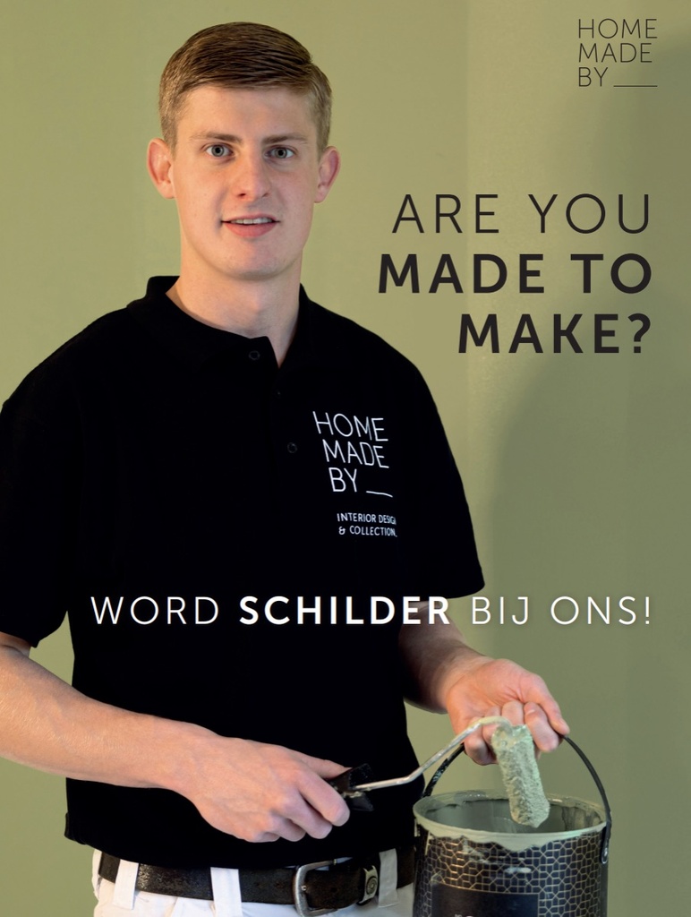 [Mar-0000168] Stoepbordposter Made to Make schilder  (per 1 st.)