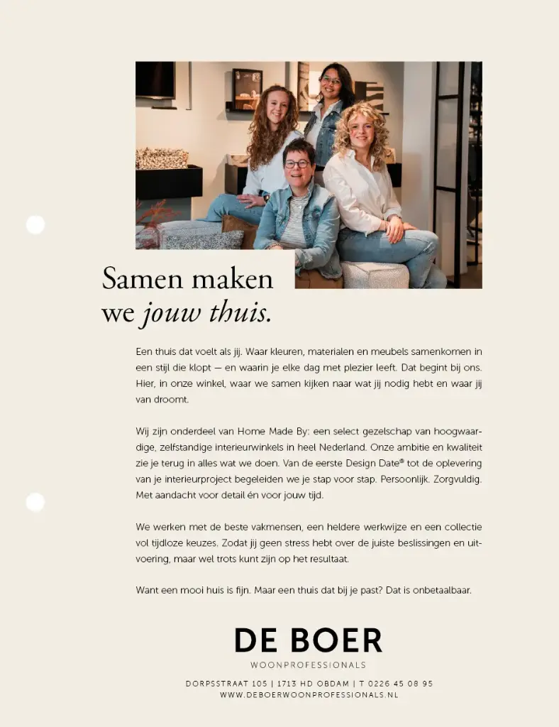 [Mar-0000184] Flyer t.b.v. presentatiebox My Home Story