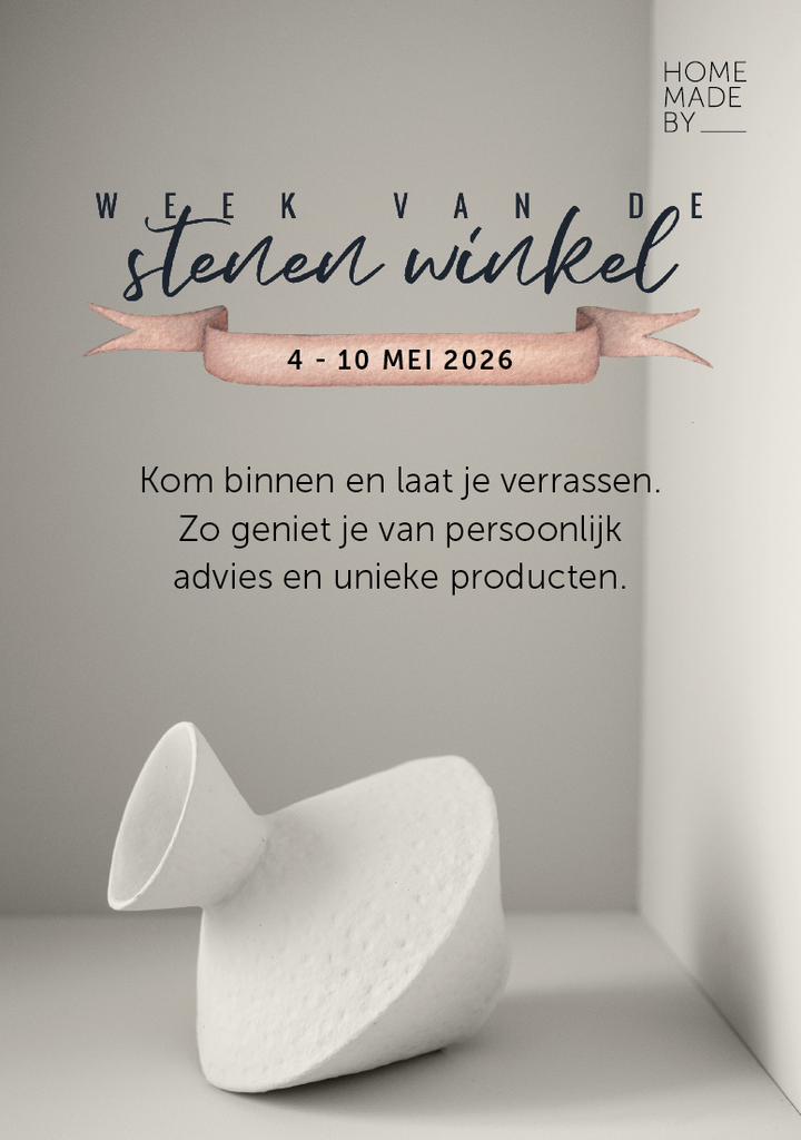 [MAR-0000190] Stoepbordposter Week van de stenen winkel