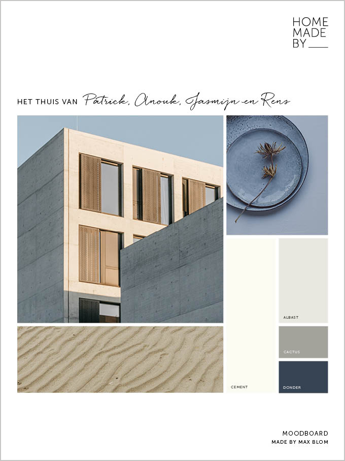 Geprint Mood Board 24x32 cm - My Home Story Box