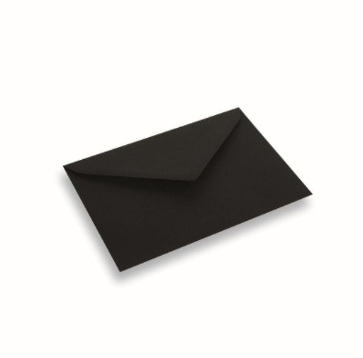 Zwarte envelop voor cadeaubon zwart